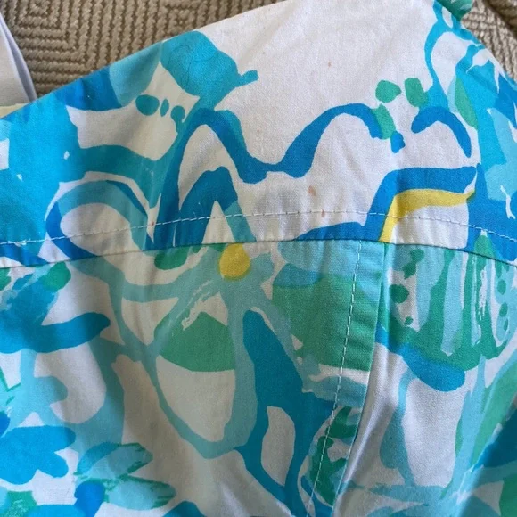 Lilly Pulitzer mini sun dress Sz 12 - Picture 8 of 9